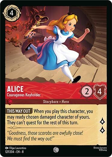 Alice - Courageous Keyholder - Cold Foil
