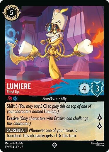 Lumiere - Fired Up - Cold Foil