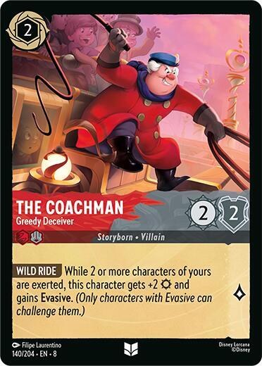 The Coachman - Greedy Deceiver - Cold Foil