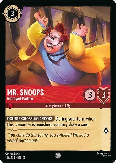 Mr. Snoops - Betrayed Partner - Cold Foil