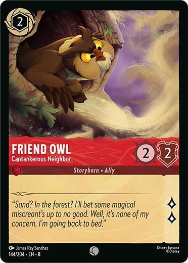 Friend Owl - Cantankerous Neighbor - Cold Foil
