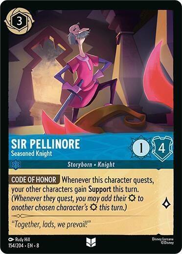 Sir Pellinore - Seasoned Knight - Cold Foil