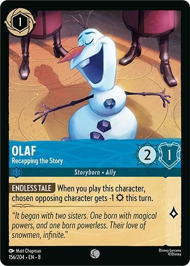 Olaf - Recapping the Story - Cold Foil