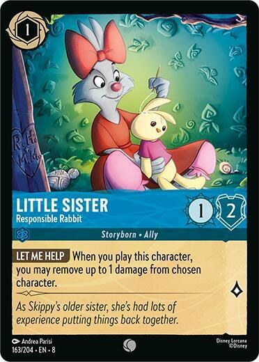 Little Sister - Responsible Rabbit - Cold Foil