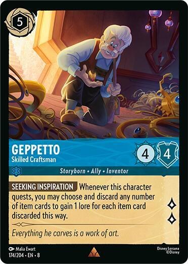 Geppetto - Skilled Craftsman - Cold Foil