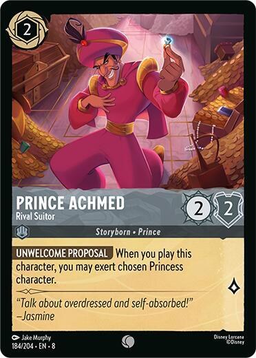 Prince Achmed - Rival Suitor - Cold Foil