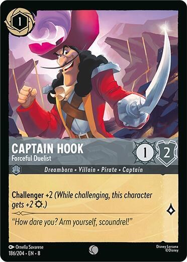 Captain Hook - Forceful Duelist - Cold Foil