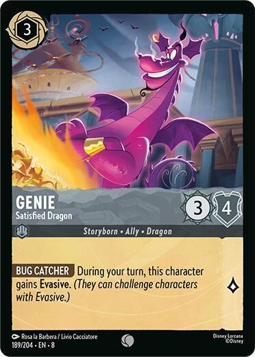 Genie - Satisfied Dragon - Cold Foil