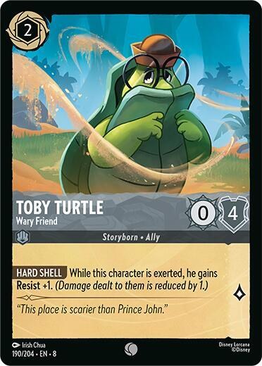 Toby Turtle - Wary Friend - Cold Foil