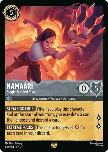 Namaari - Single-Minded Rival - Cold Foil
