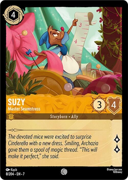 Suzy - Master Seamstress - Cold Foil