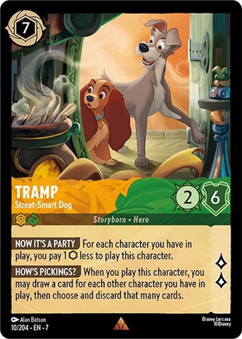 Tramp - Street-Smart Dog - Cold Foil