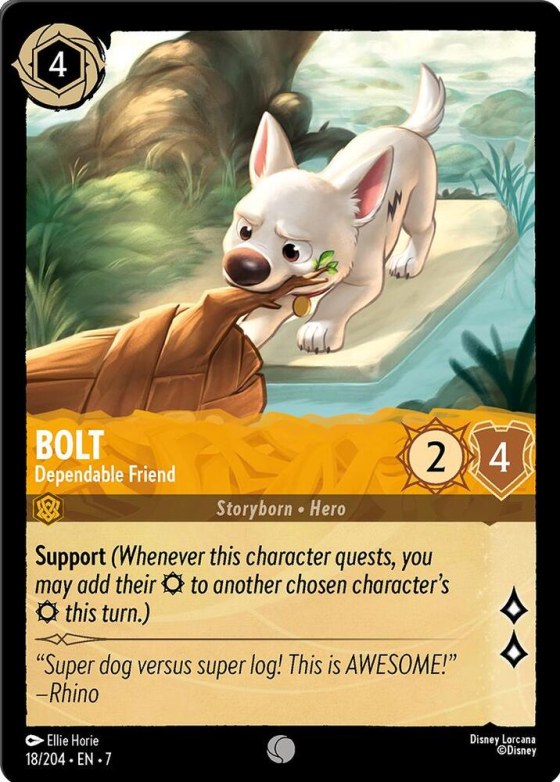 Bolt - Dependable Friend - Cold Foil