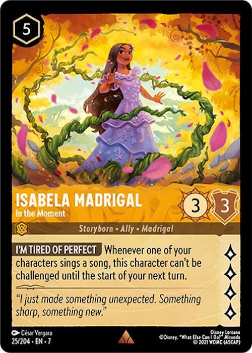 Isabela Madrigal - In the Moment - Cold Foil