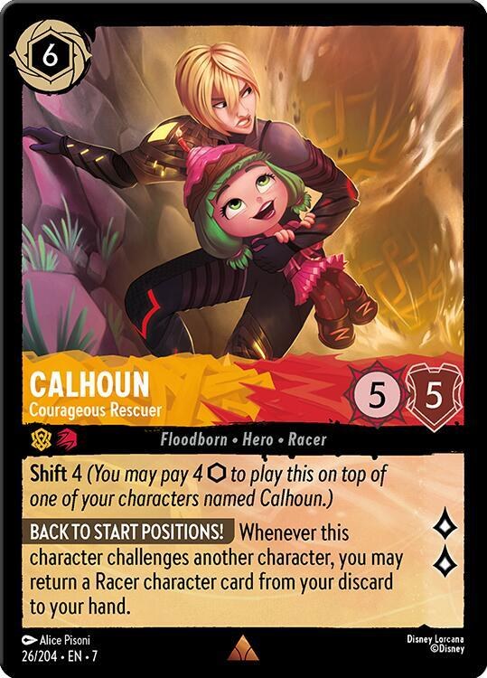 Calhoun - Courageous Rescuer - Cold Foil