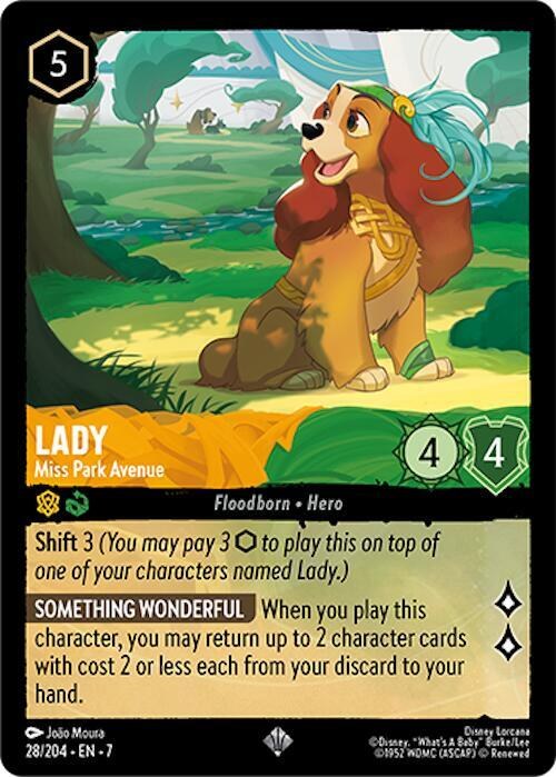 Lady - Miss Park Avenue - Cold Foil