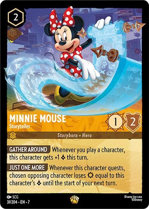 Minnie Mouse - Storyteller - Cold Foil