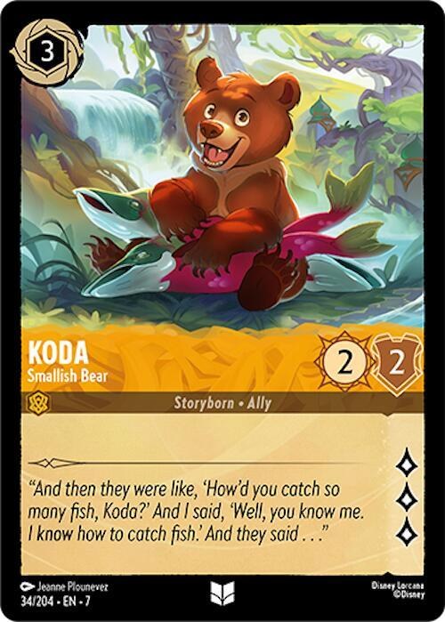 Koda - Smallish Bear - Cold Foil
