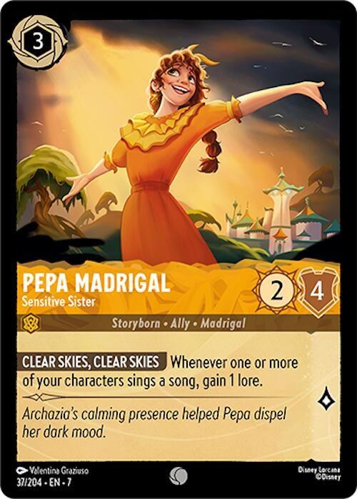 Pepa Madrigal - Sensitive Sister - Cold Foil