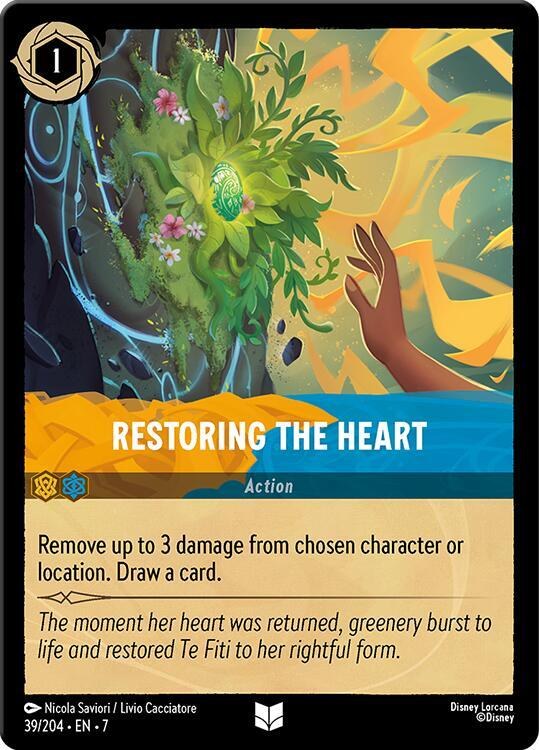 Restoring the Heart - Cold Foil