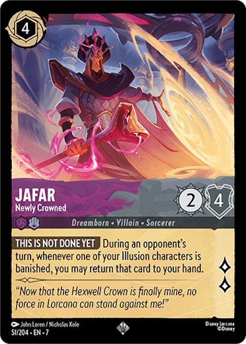 Jafar - Newly Crowned - Cold Foil