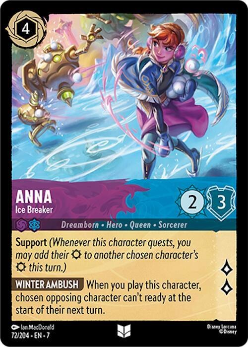 Anna - Ice Breaker - Cold Foil