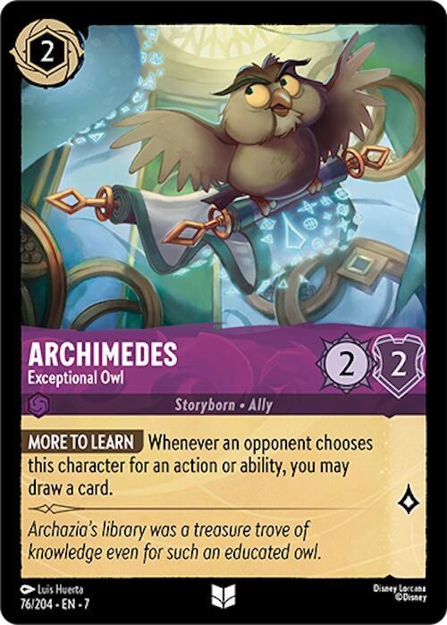 Archimedes - Exceptional Owl - Cold Foil