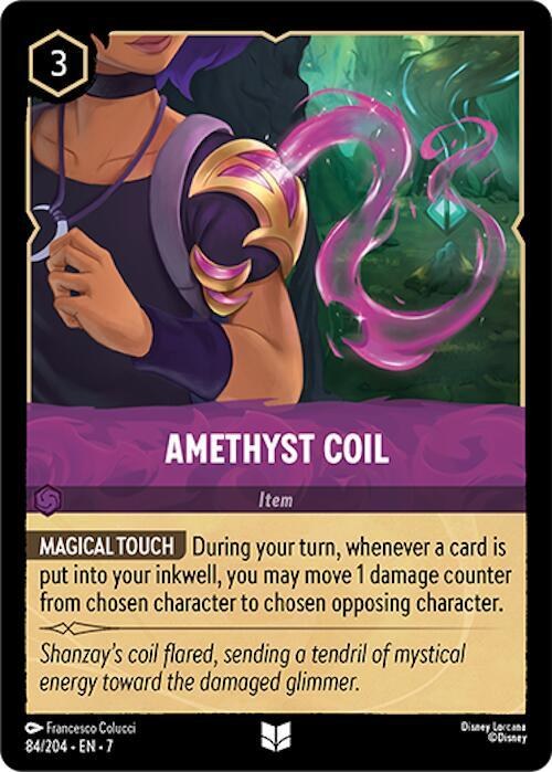 Amethyst Coil - Cold Foil