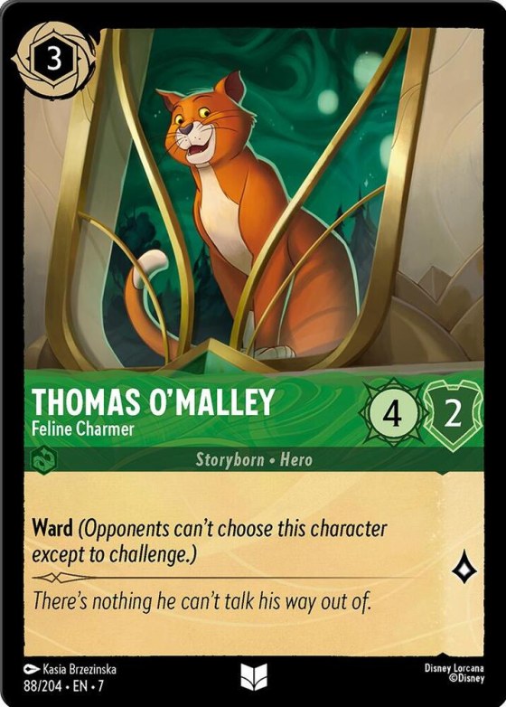 Thomas O'Malley - Feline Charmer - Cold Foil