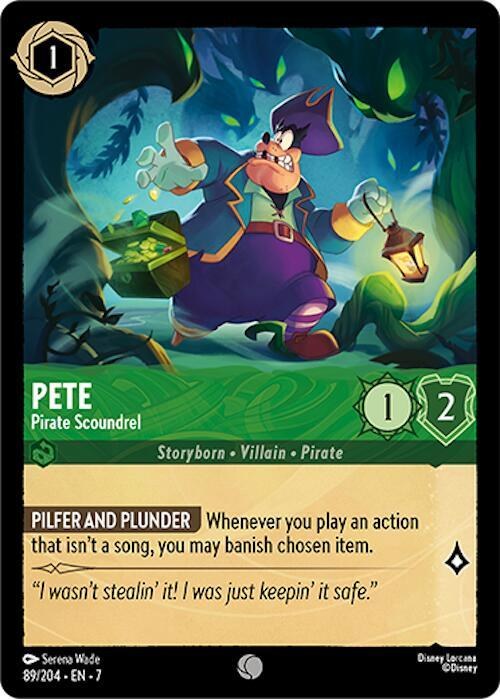 Pete - Pirate Scoundrel - Cold Foil
