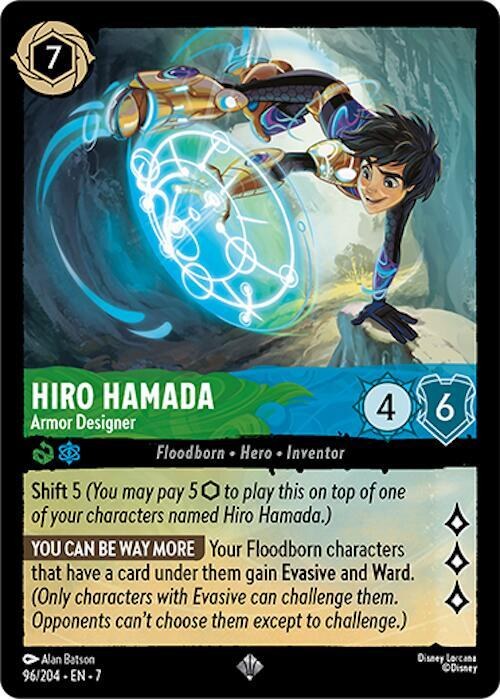 Hiro Hamada - Armor Designer - Cold Foil