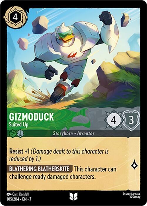 Gizmoduck - Suited Up - Cold Foil