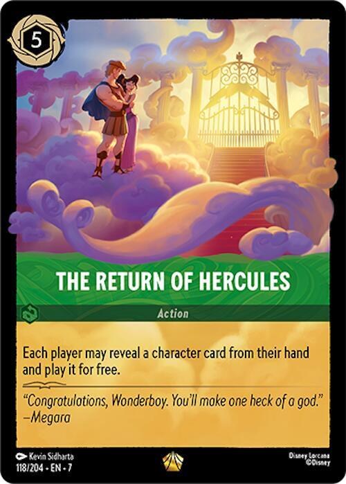 The Return of Hercules - Cold Foil