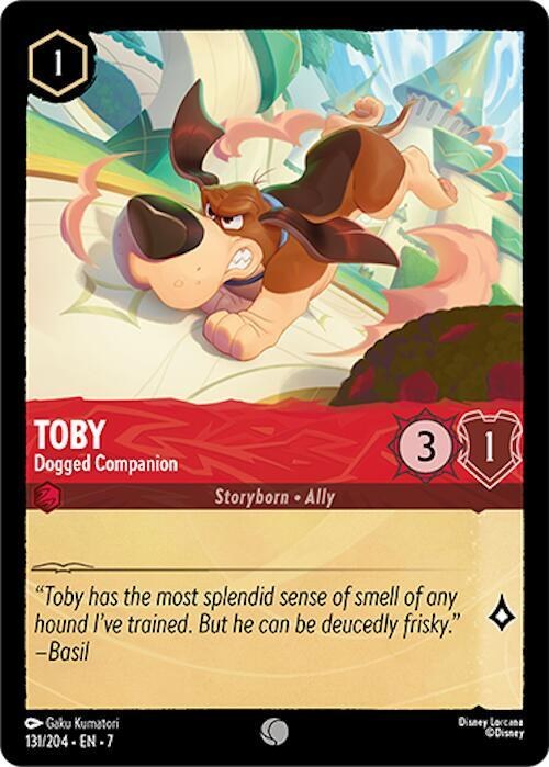 Toby - Dogged Companion - Cold Foil