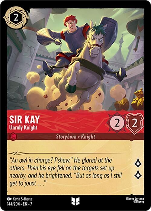 Sir Kay - Unruly Knight - Cold Foil
