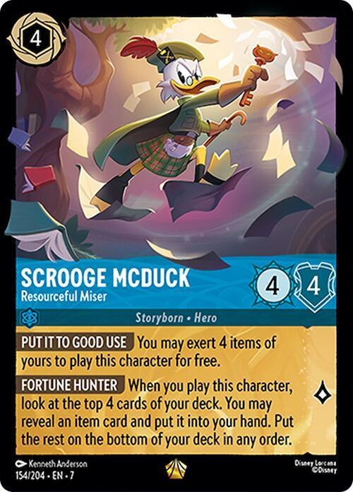 Scrooge McDuck - Resourceful Miser - Cold Foil