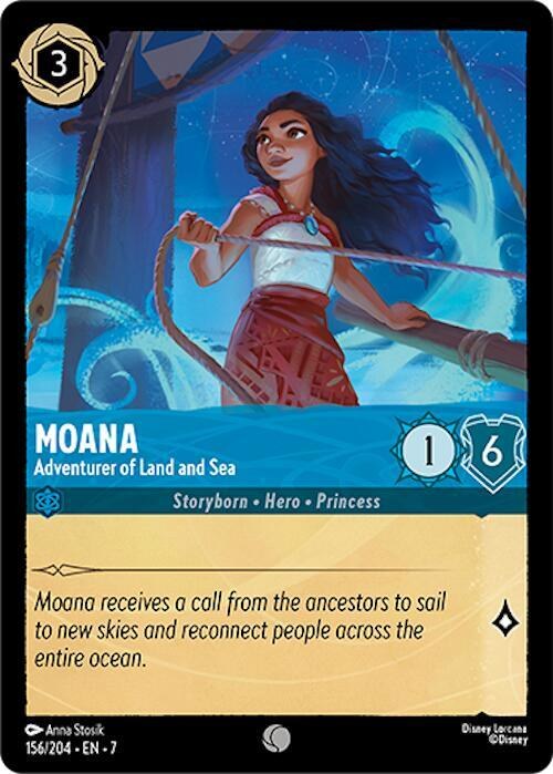 Moana - Adventurer of Land and Sea - Cold Foil