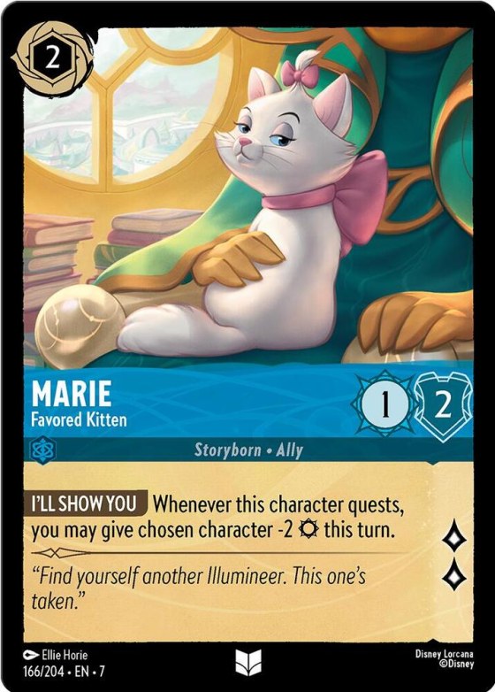 Marie - Favored Kitten - Cold Foil