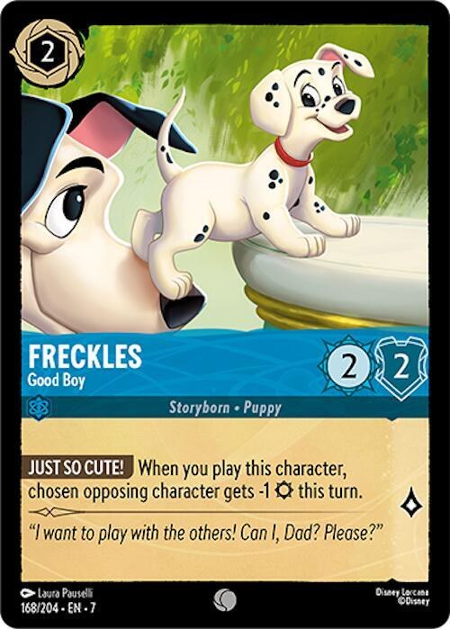 Freckles - Good Boy - Cold Foil