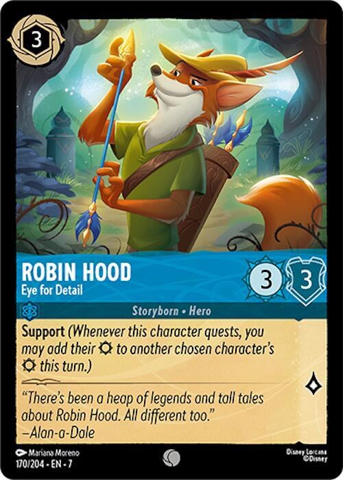 Robin Hood - Eye for Detail - Cold Foil