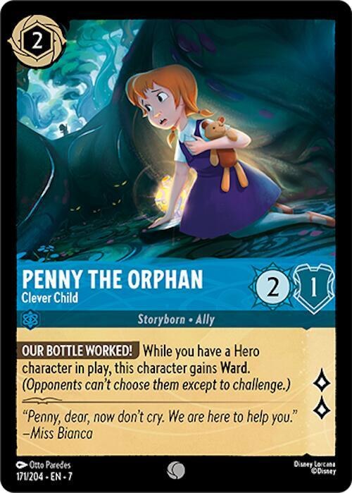 Penny the Orphan - Clever Child - Cold Foil
