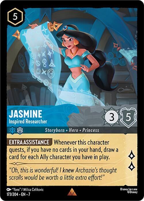 Jasmine - Inspired Researcher - Cold Foil