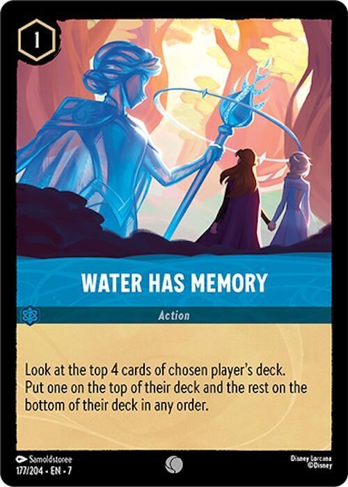 Water Has Memory - Cold Foil