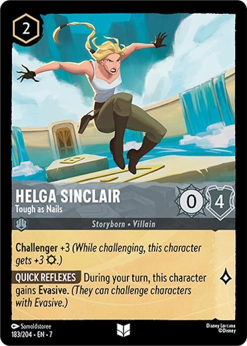 Helga Sinclair - Tough as Nails - Cold Foil