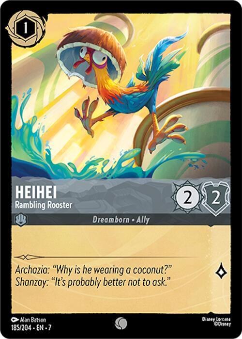 Heihei - Rambling Rooster - Cold Foil