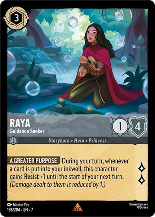 Raya - Guidance Seeker - Cold Foil