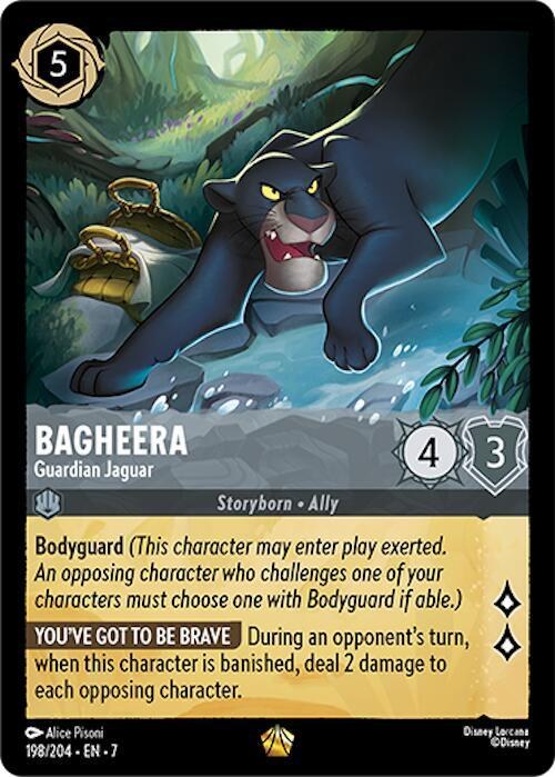 Bagheera - Guardian Jaguar - Cold Foil