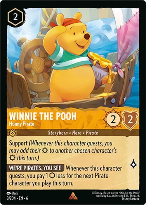 Winnie the Pooh - Hunny Pirate - Cold Foil