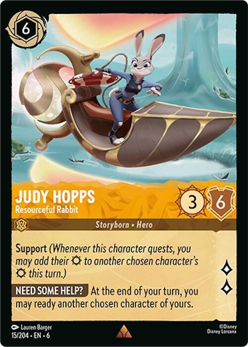 Judy Hopps - Resourceful Rabbit - Cold Foil