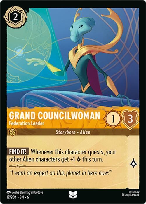 Grand Councilwoman - Federation Leader - Cold Foil